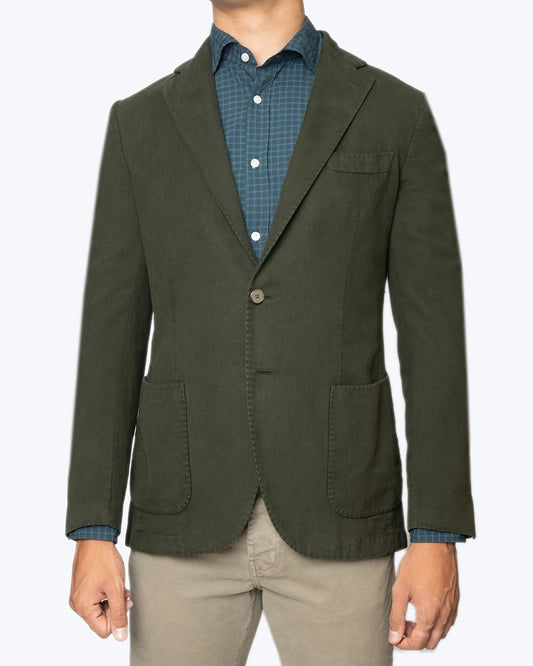 BLAZER VERDE OSCURO SANTANIELLO