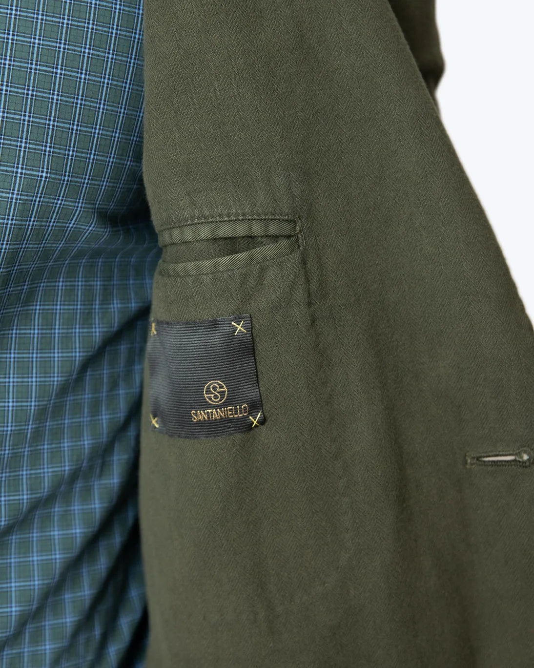 BLAZER VERDE OSCURO SANTANIELLO