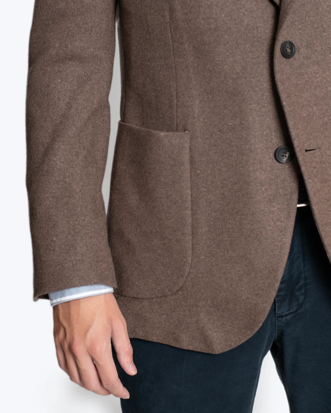 BLAZER DE CASHMERE MARRÓN ALTEA