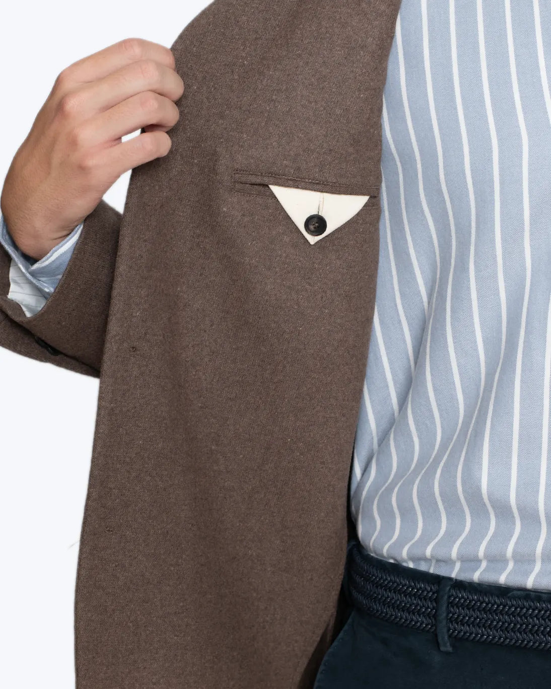 BLAZER DE CASHMERE MARRÓN ALTEA