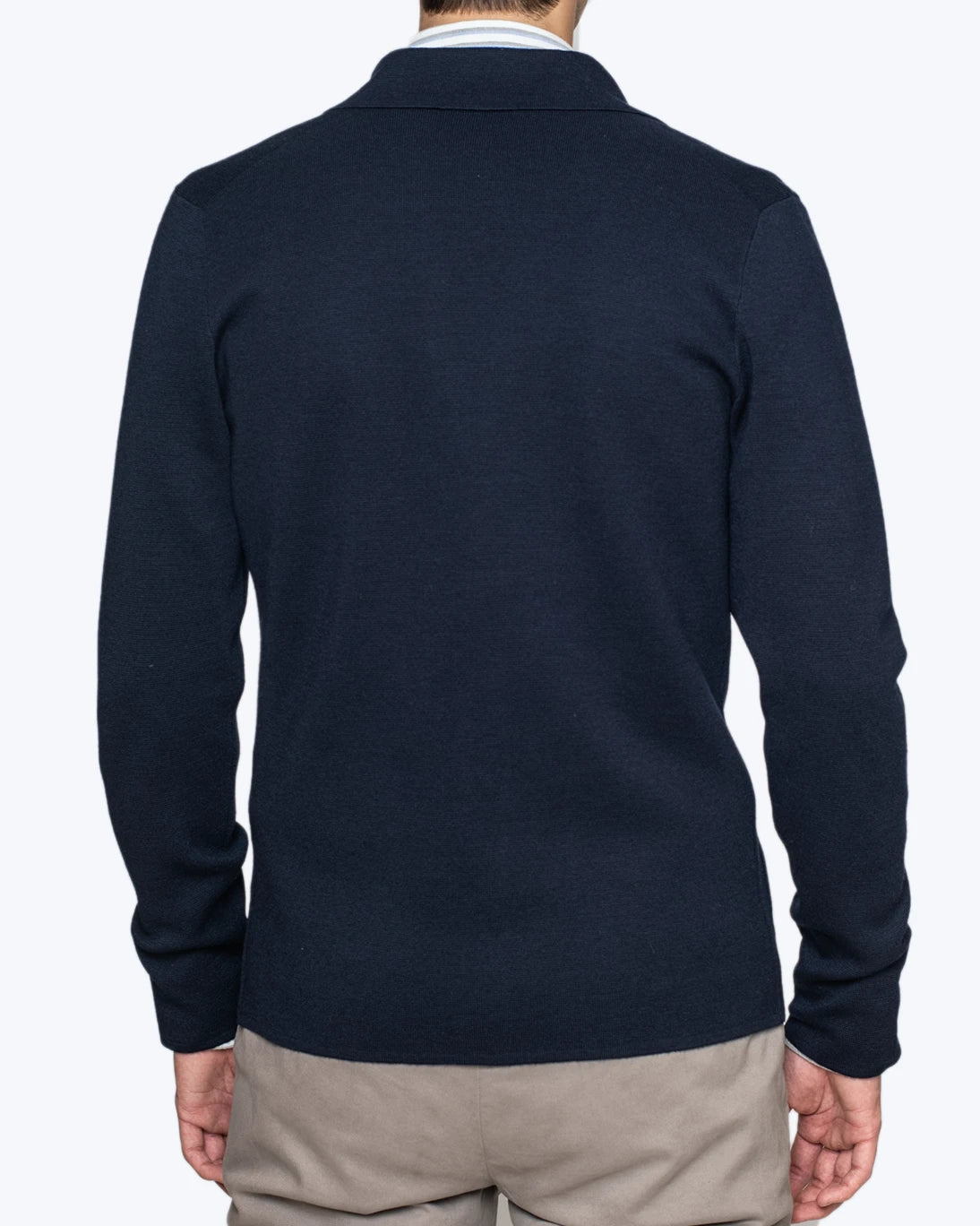 BLAZER AZUL DE LANA GRAN SASSO FOR FULHAM