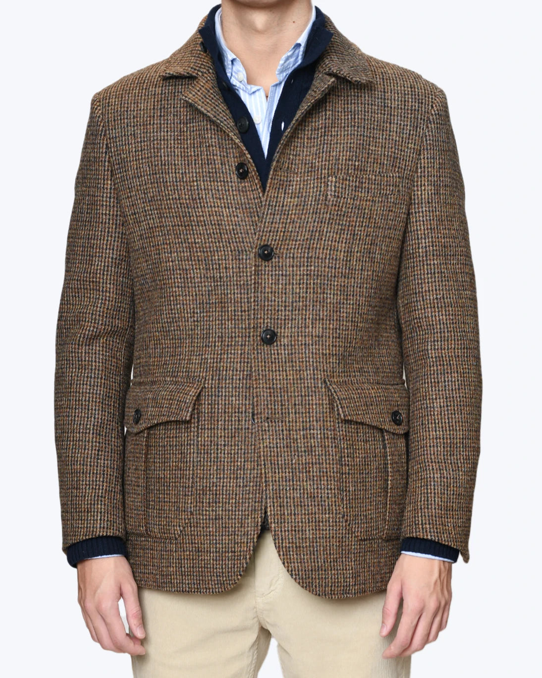 BLAZER DE CUADROS DE LANA WALKER SLATER