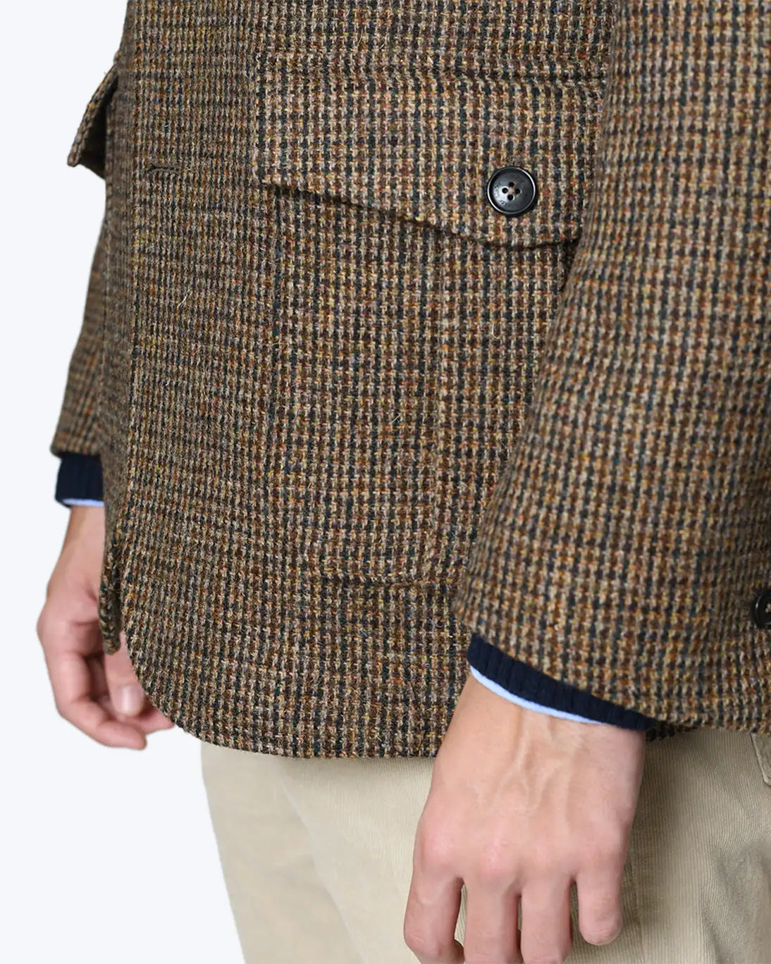 BLAZER DE CUADROS DE LANA WALKER SLATER