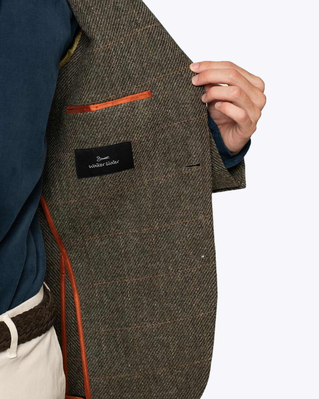 BLAZER CUADROS DE LANA WALKER SLATER