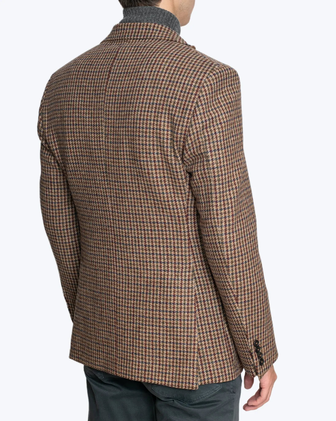 BLAZER PATA DE GALLO MARRÓN WALKER SLATER