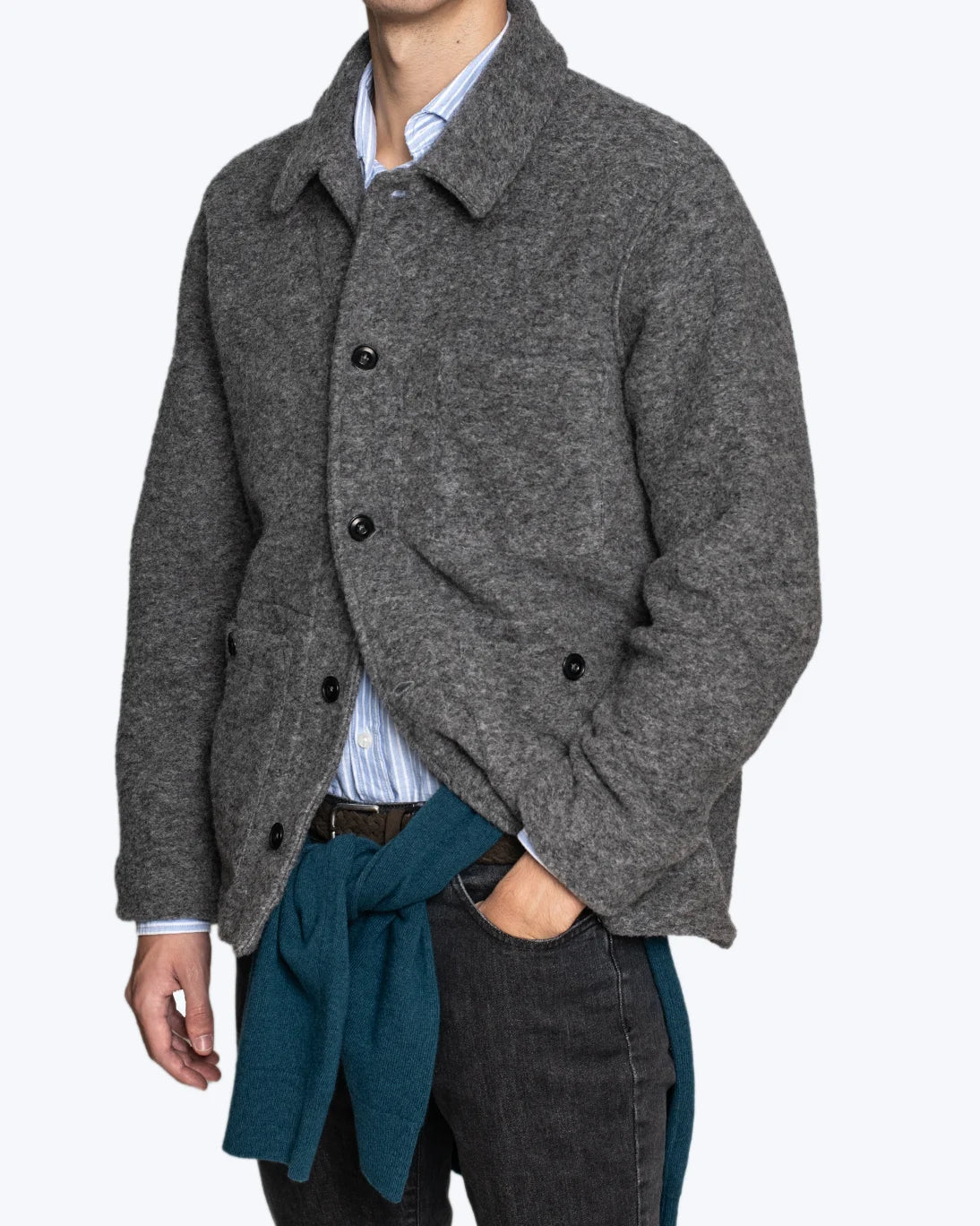 CHAQUETA GRIS HARTFORD