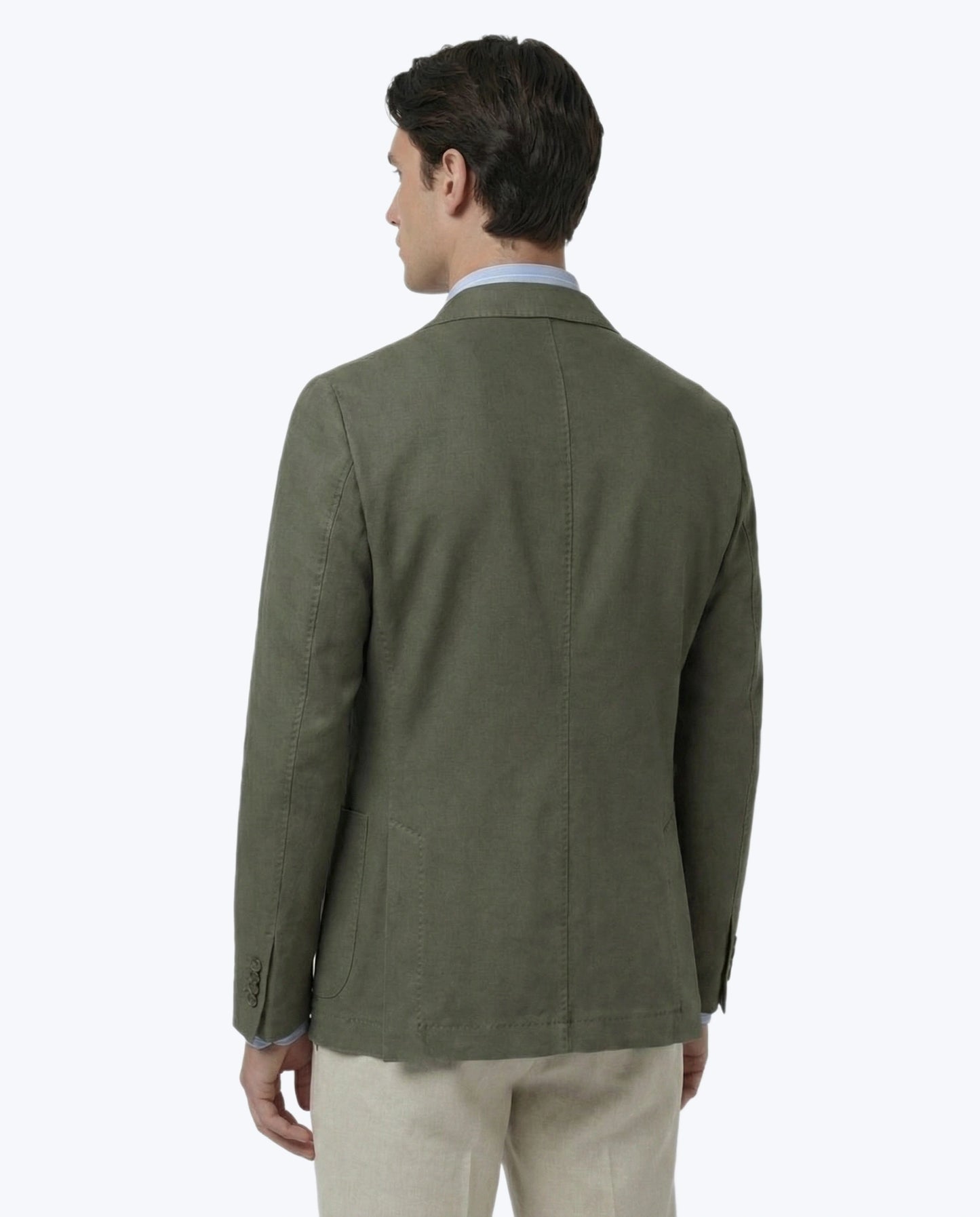 BLAZER DE PIQUÉ VERDE CIRCOLO