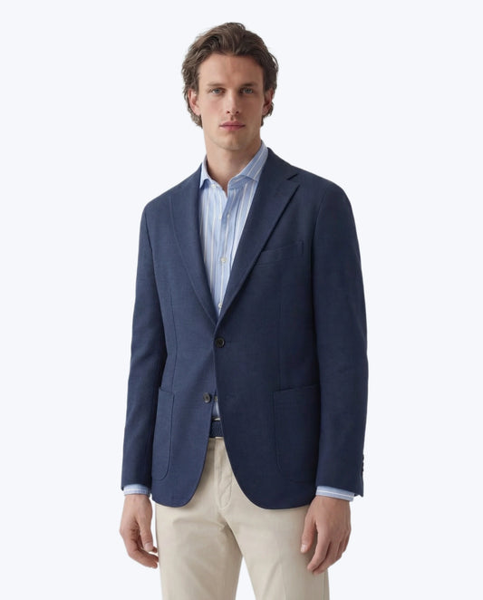 BLAZER DE TEJIDO JERSEY NAVY CIRCOLO