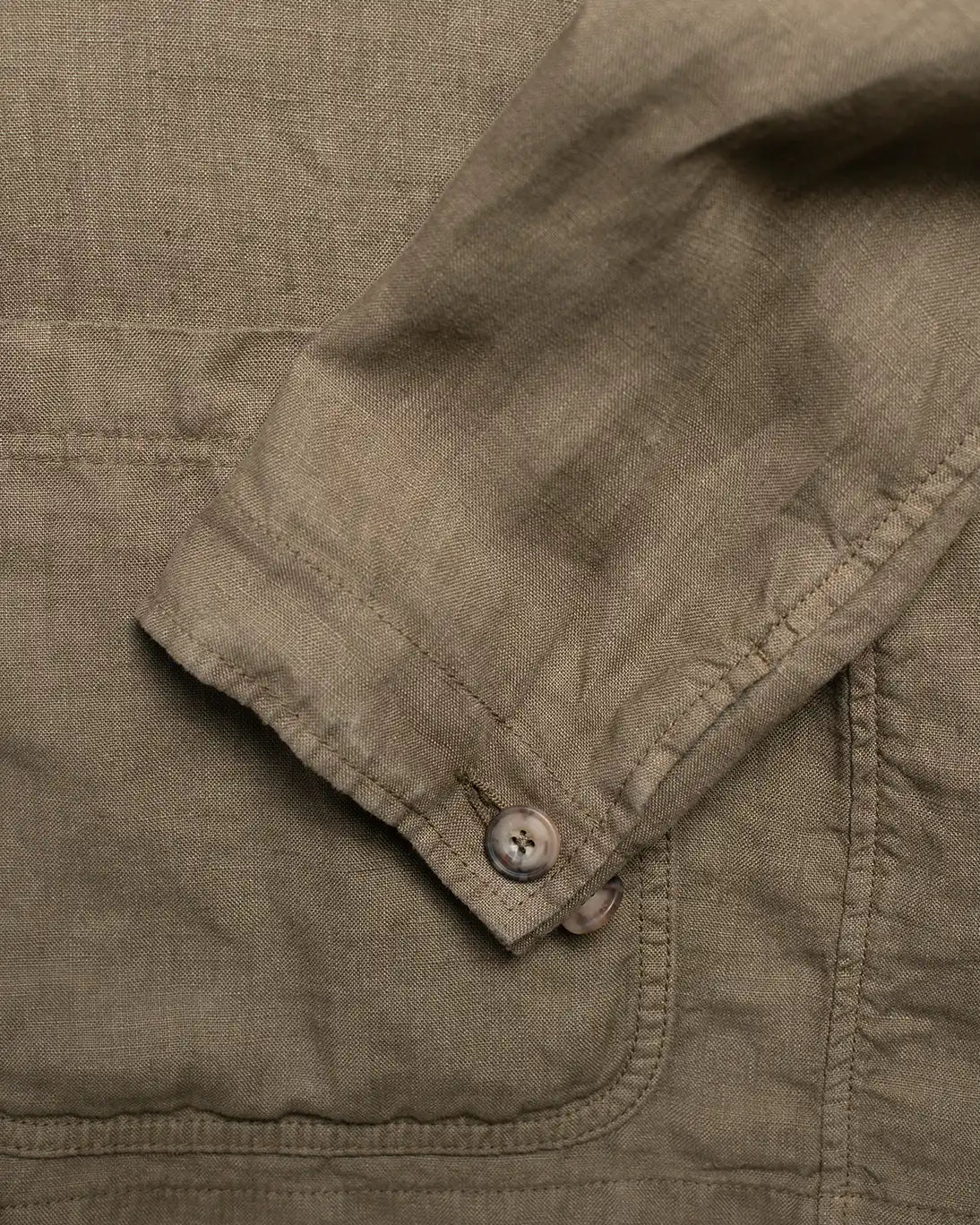 CHAQUETA DE LINO BEIGE ALTEA