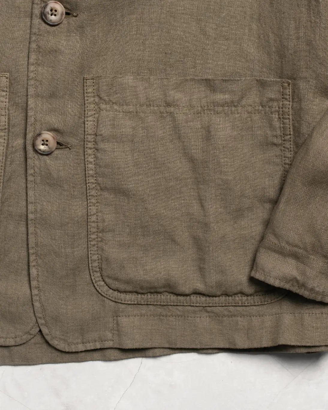 CHAQUETA DE LINO BEIGE ALTEA