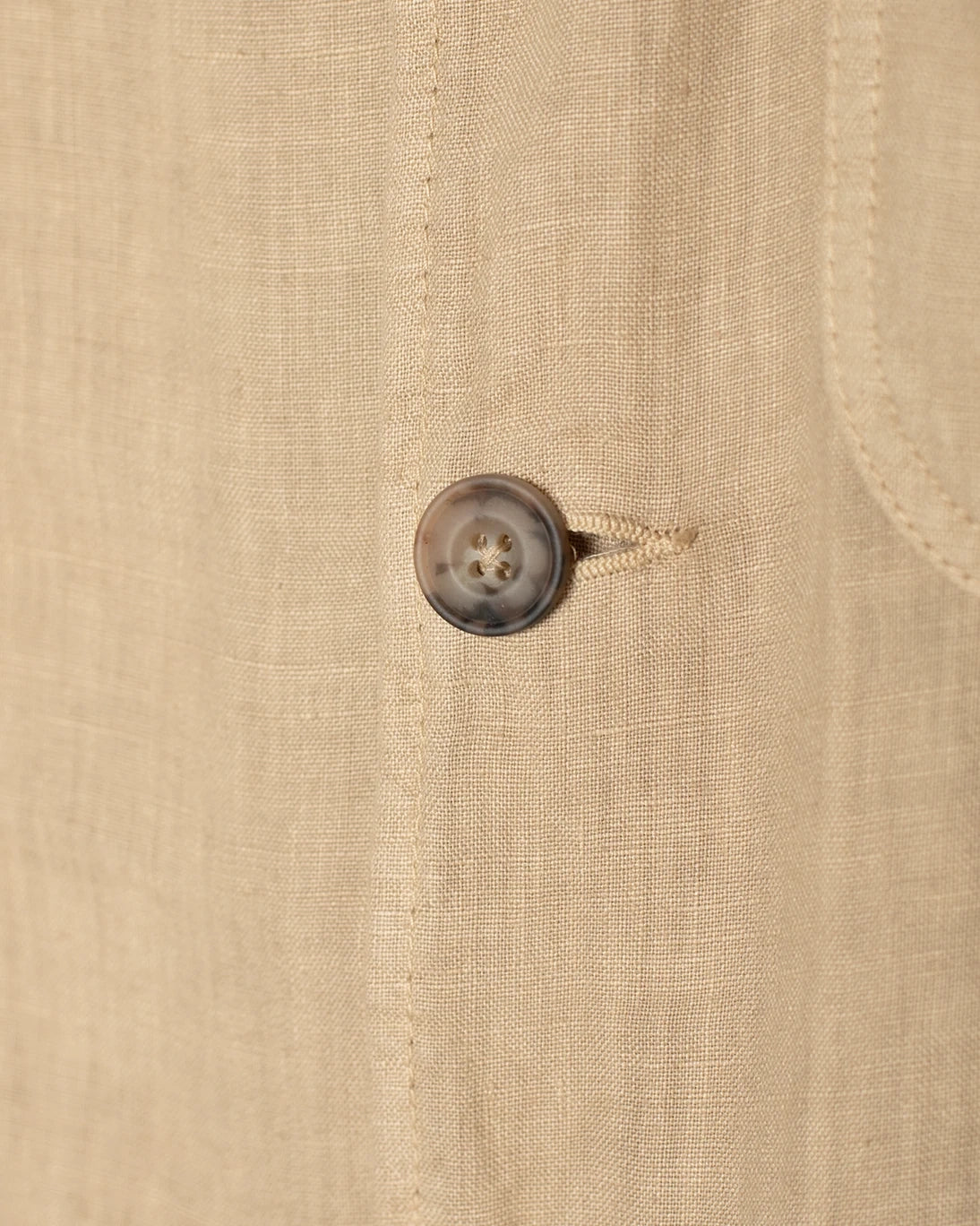 CHAQUETA DE LINO BEIGE ALTEA