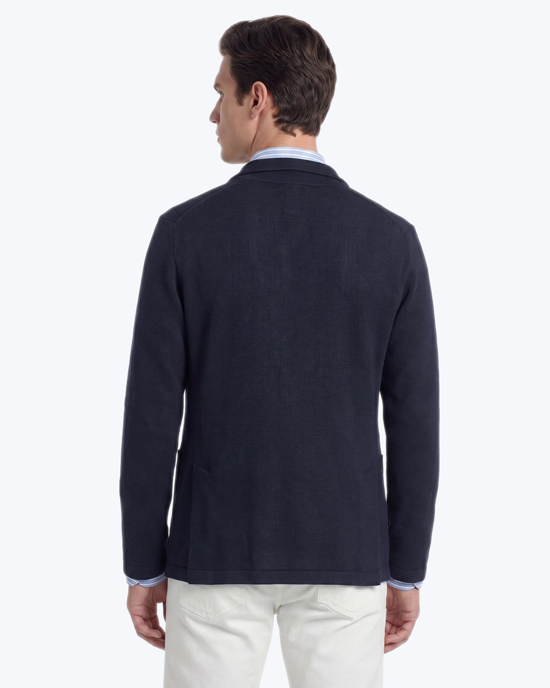 BLAZER DE LINO NAVY ALTEA