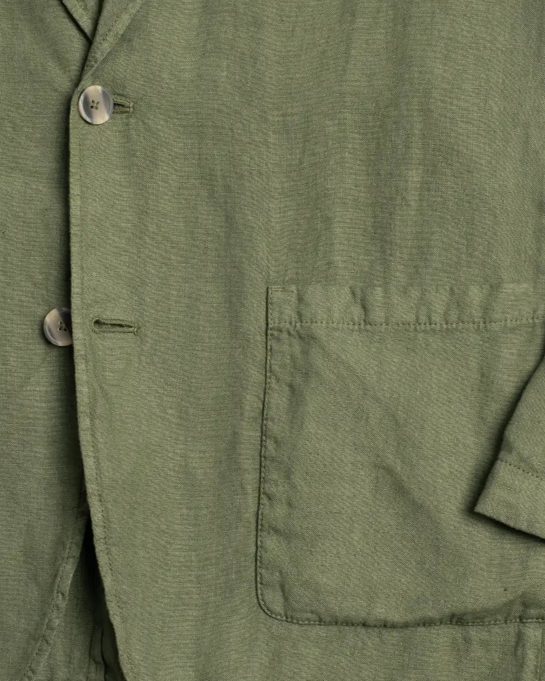 BLAZER DE LINO VERDE ALTEA