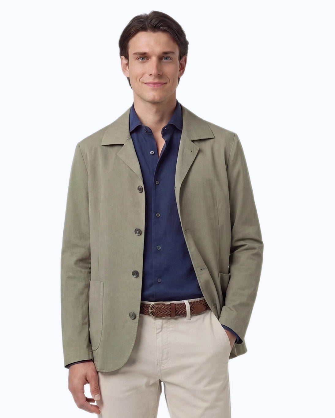 CHAQUETA VERDE LIGERA AT.P.CO