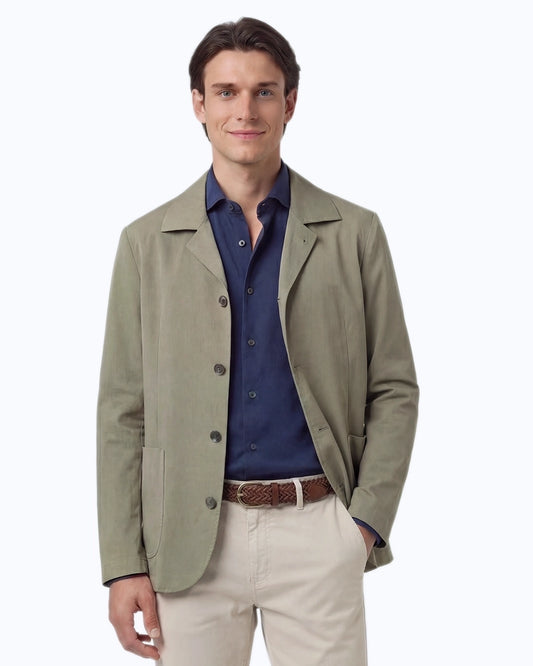 CHAQUETA VERDE LIGERA AT.P.CO