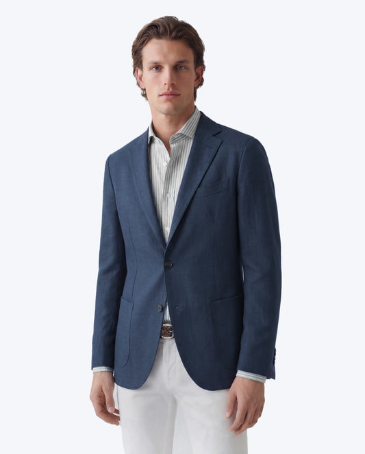 BLAZER AZUL CON LINO AT.P.CO