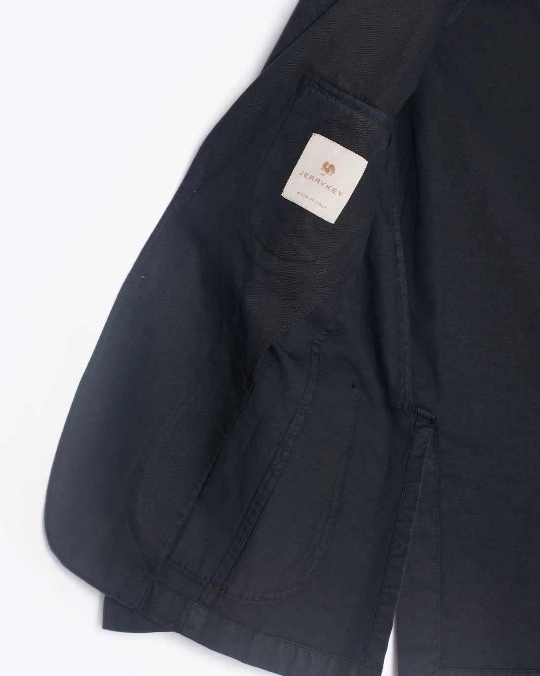 BLAZER NAVY CON LINO JERRY KEY