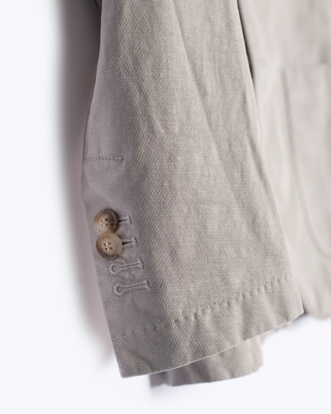 BLAZER GRIS CLARO CON LINO JERRY KEY