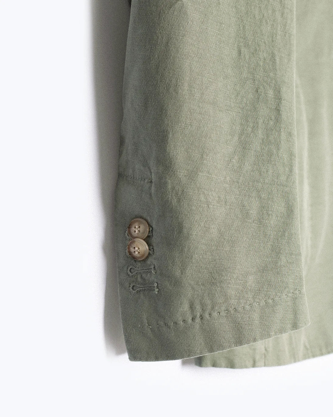 BLAZER VERDE CLARO CON LINO JERRY KEY