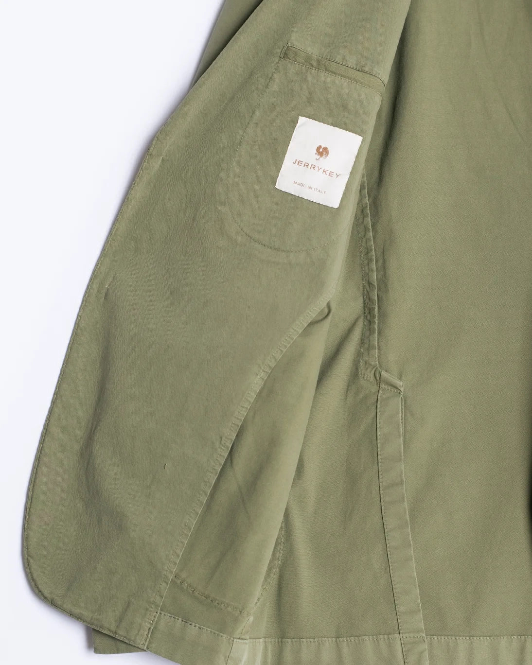 BLAZER VERDE DE ALGODÓN JERRY KEY