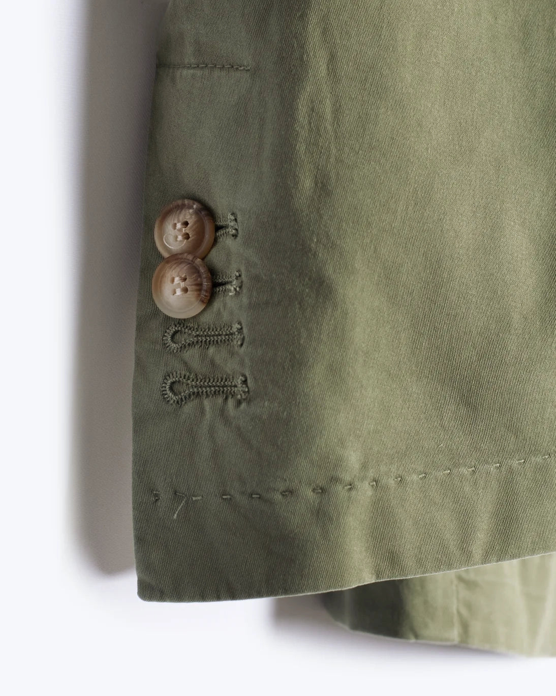 BLAZER VERDE DE ALGODÓN JERRY KEY