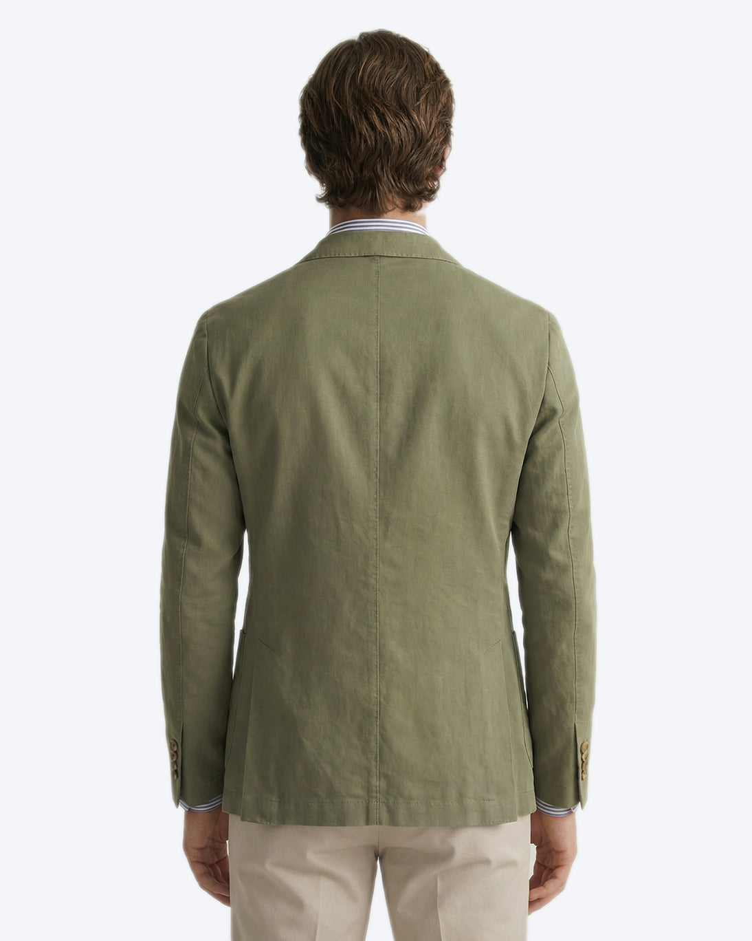 BLAZER VERDE DE ALGODÓN JERRY KEY