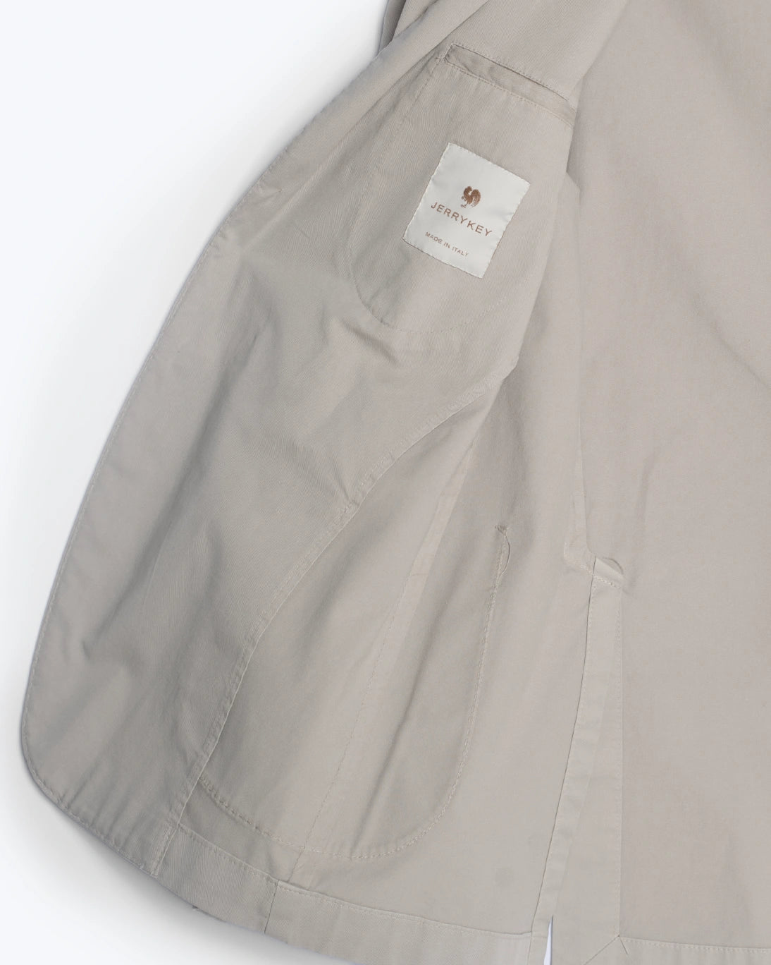 BLAZER GRIS CLARO DE ALGODÓN JERRY KEY