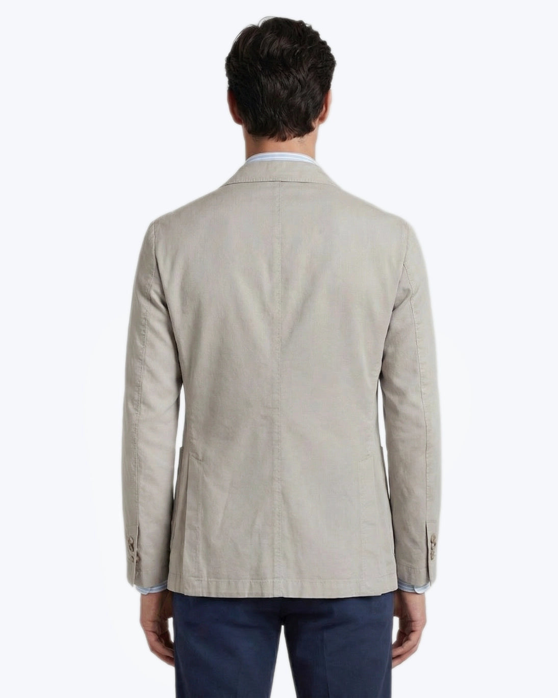 BLAZER GRIS CLARO DE ALGODÓN JERRY KEY