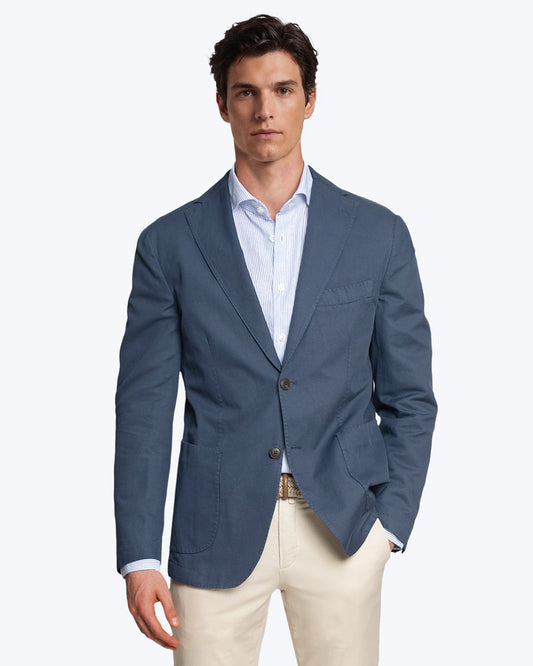 BLAZER AZUL DE ALGODÓN JERRY KEY