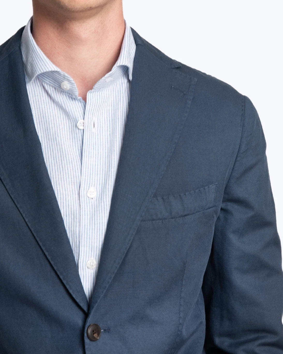 BLAZER AZUL DE ALGODÓN JERRY KEY