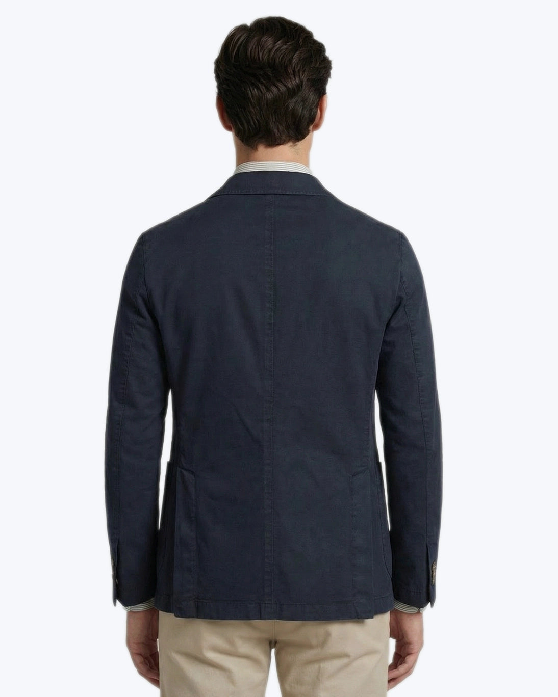 BLAZER NAVY DE ALGODÓN JERRY KEY