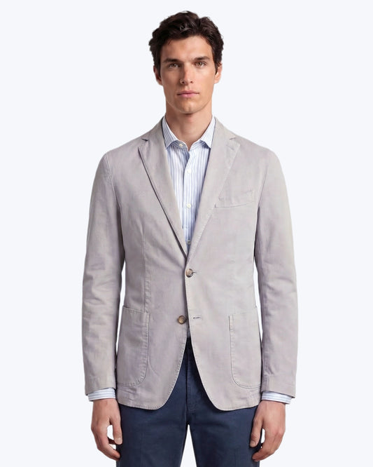 BLAZER GRIS DE ALGODÓN JERRY KEY
