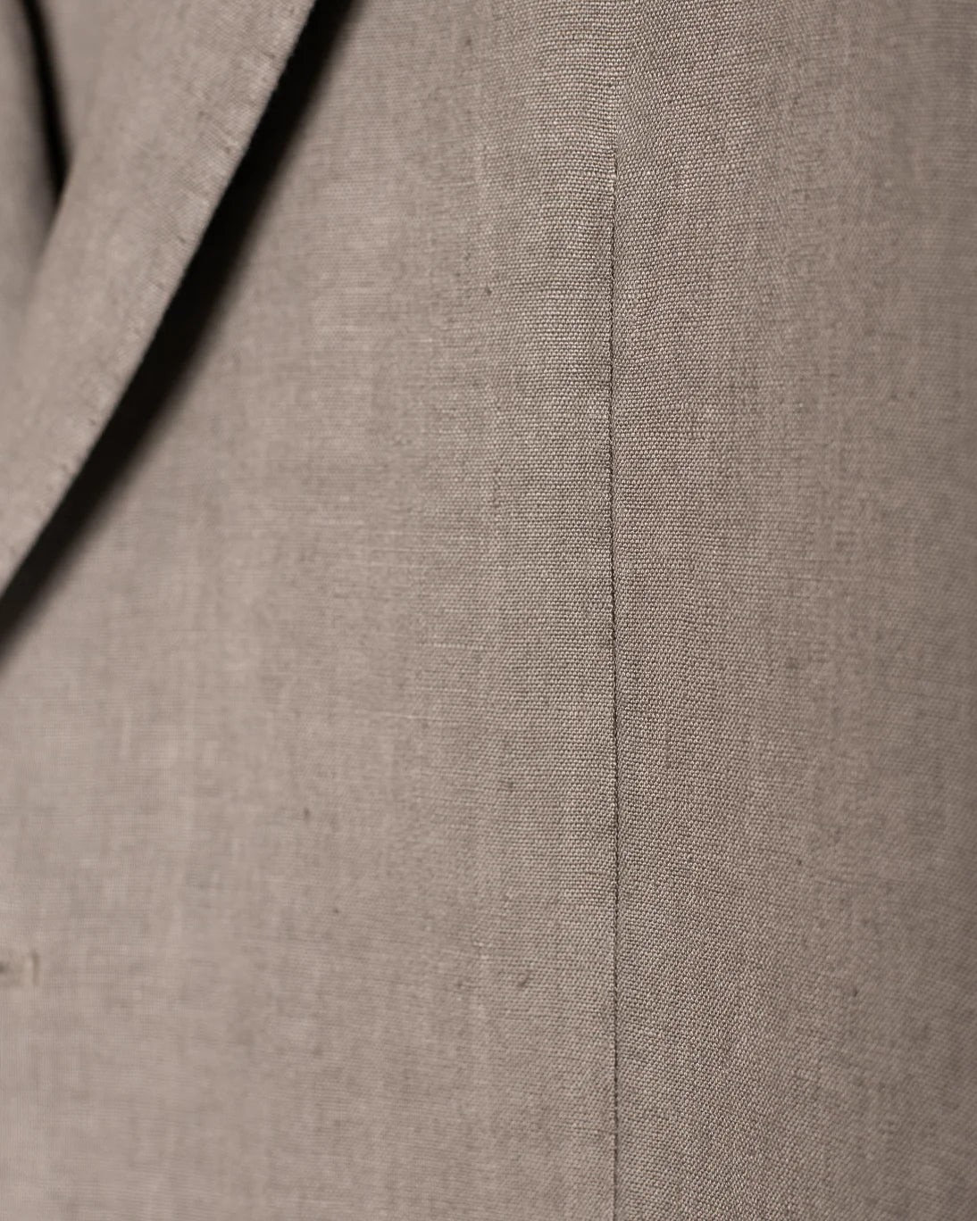 BLAZER DE LINO TOPO SANTANIELLO