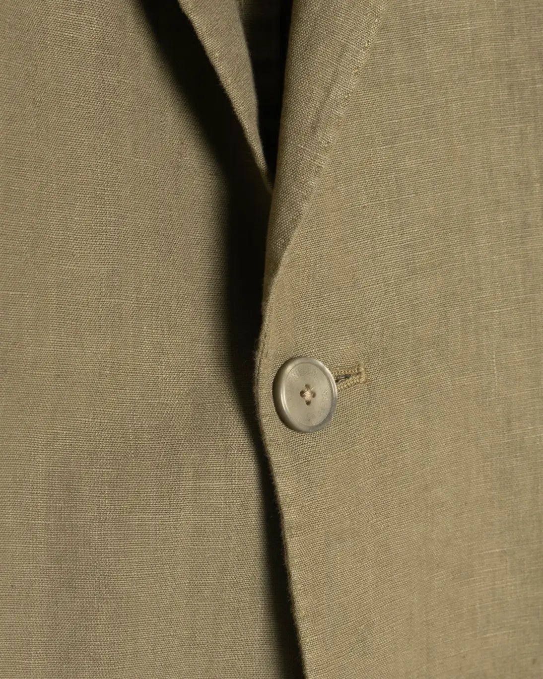 BLAZER DE LINO VERDE SANTANIELLO