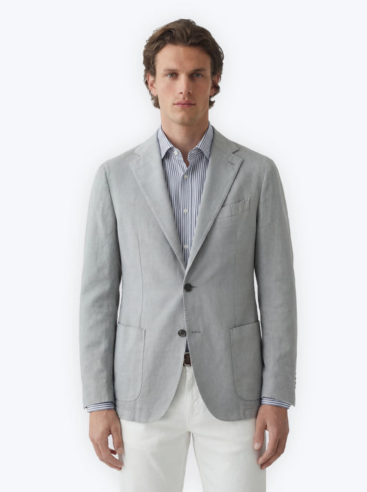 BLAZER GRIS CON LINO L.B.M. 1911