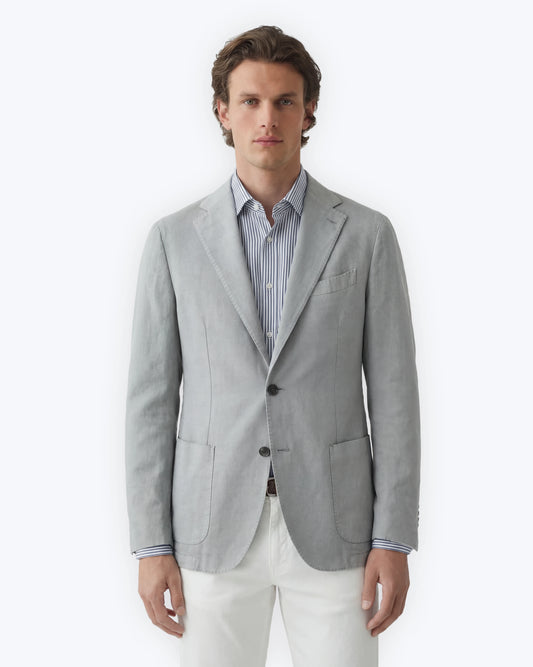 BLAZER GRIS CON LINO L.B.M. 1911