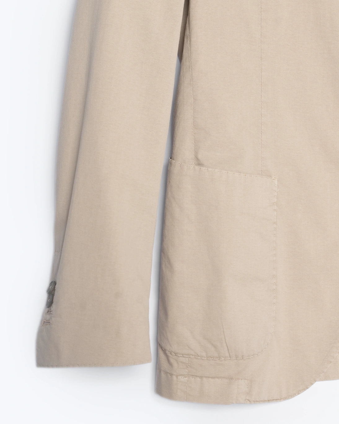 BLAZER BEIGE CLARO DE ALGODÓN SANTANIELLO
