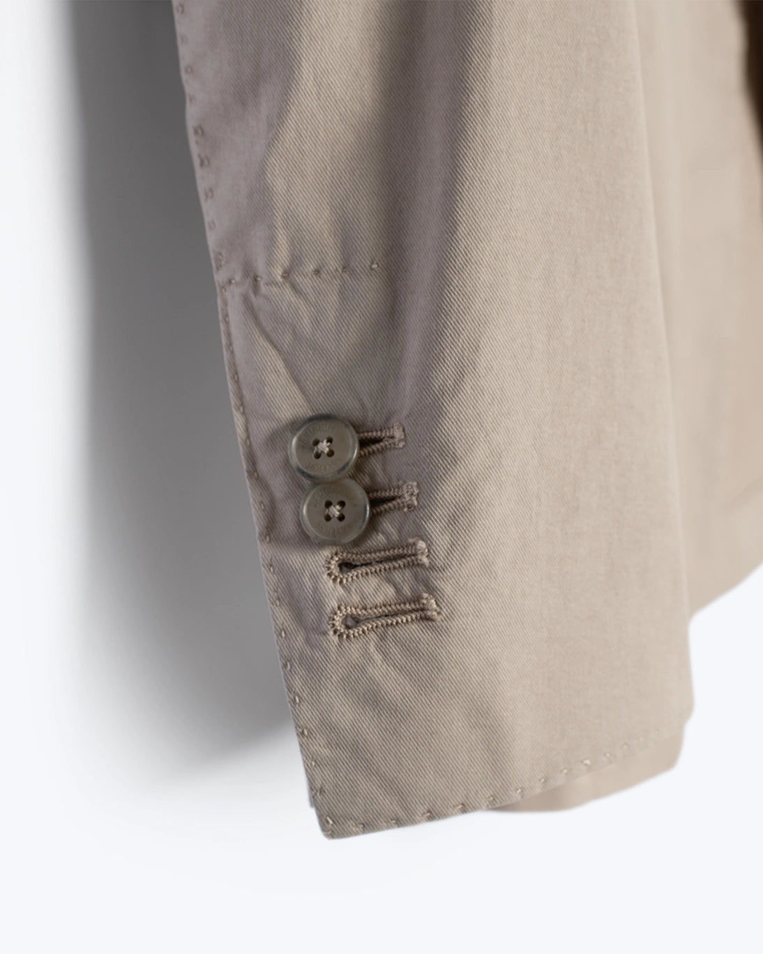 BLAZER BEIGE CLARO DE ALGODÓN SANTANIELLO