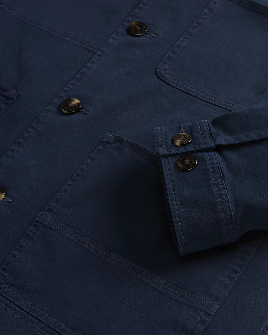 CHAQUETA AZUL DE ALGODÓN WOOLRICH