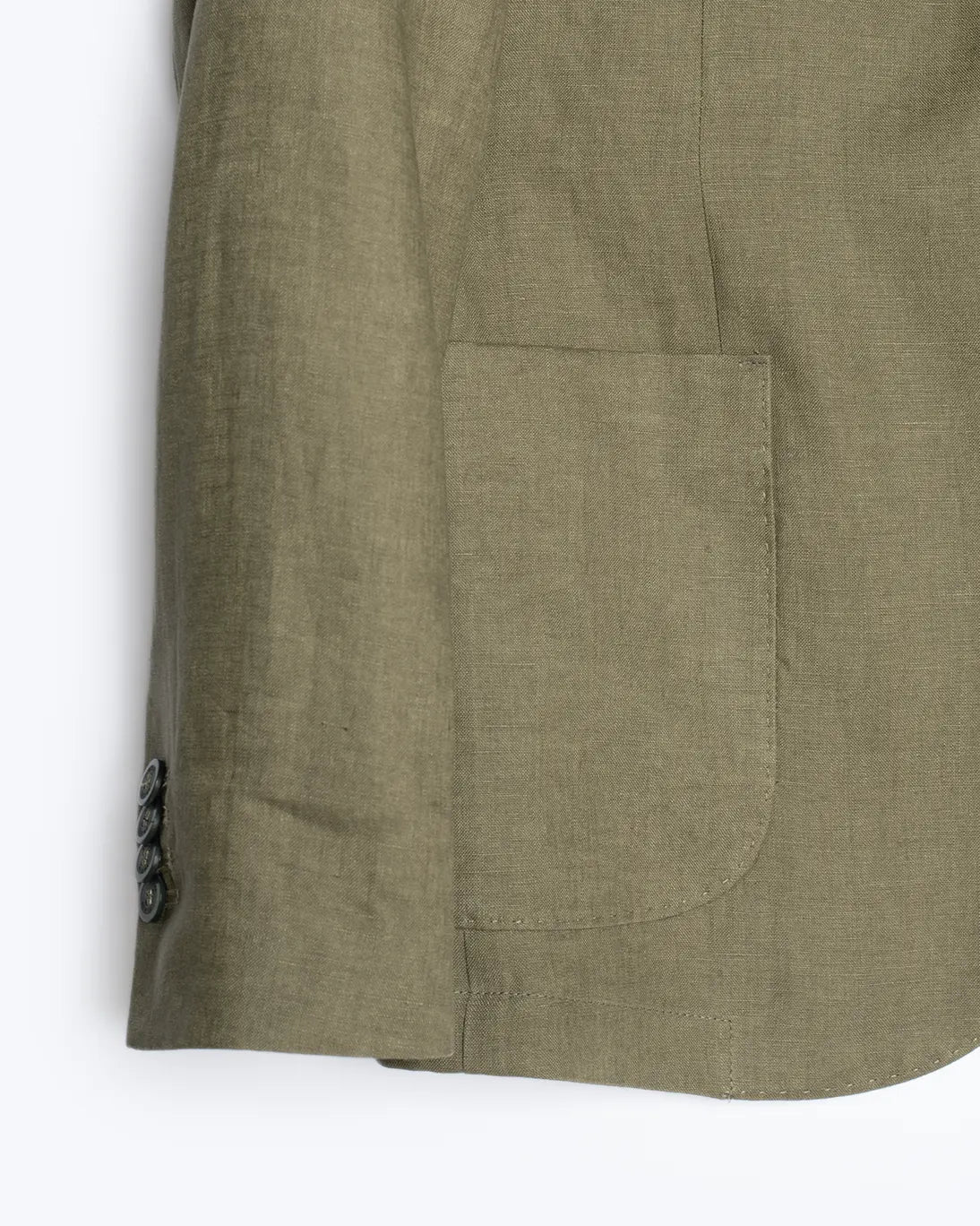 BLAZER DE LINO VERDE AT.P.CO