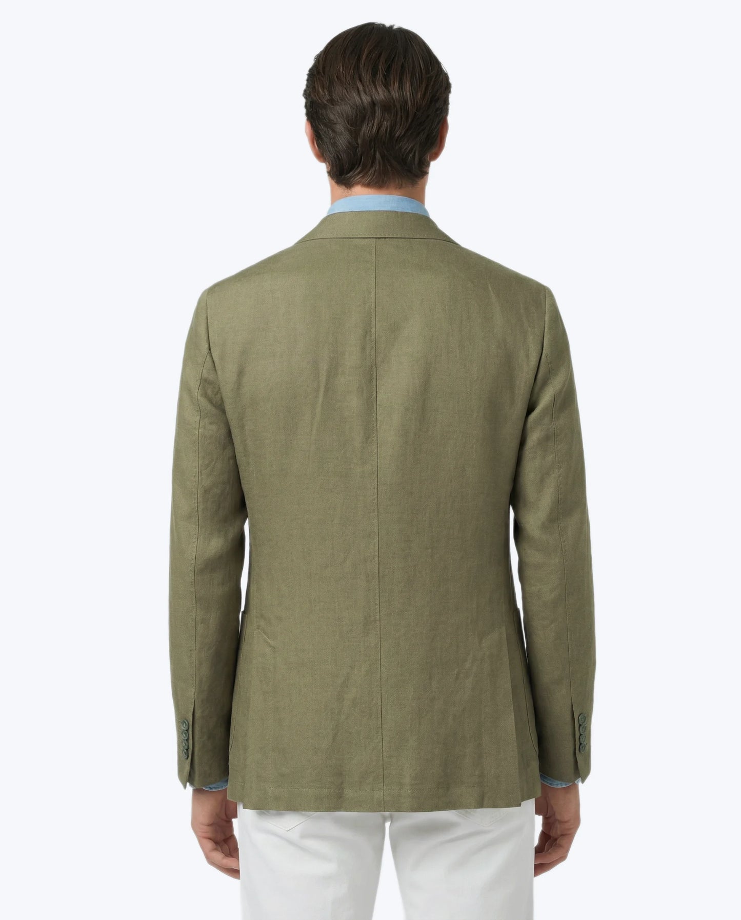 BLAZER DE LINO VERDE AT.P.CO