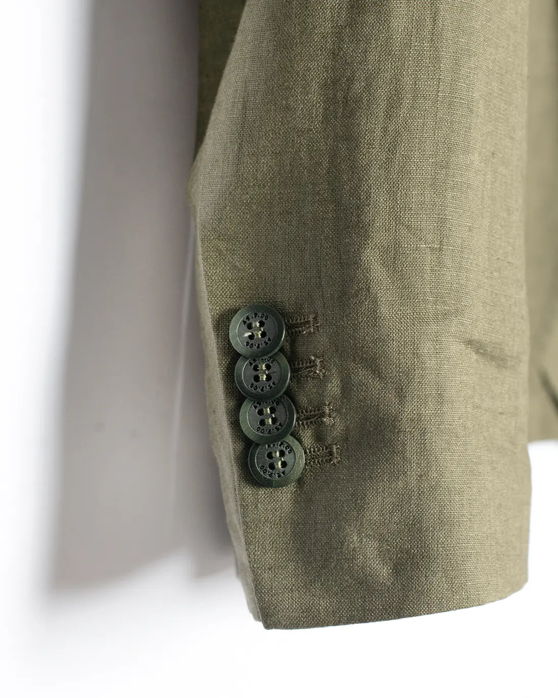 BLAZER DE LINO VERDE AT.P.CO