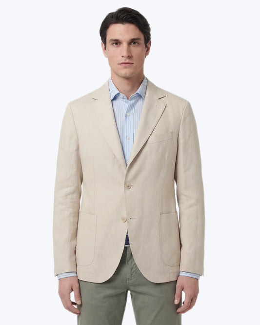 BLAZER DE LINO BEIGE AT.P.CO