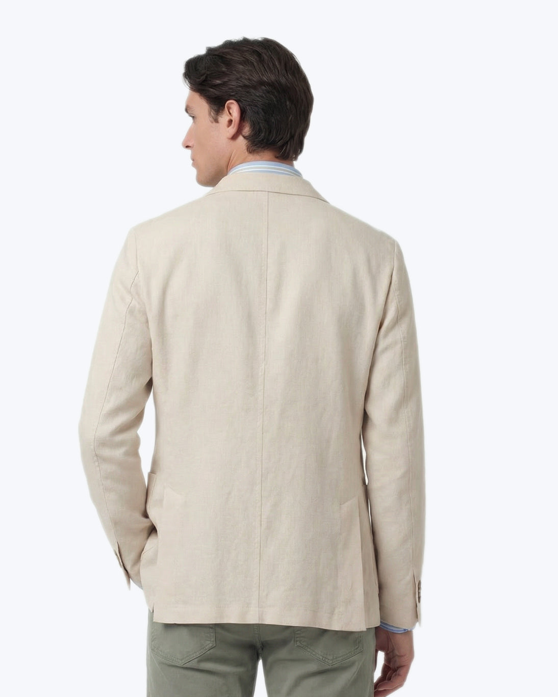 BLAZER DE LINO BEIGE AT.P.CO