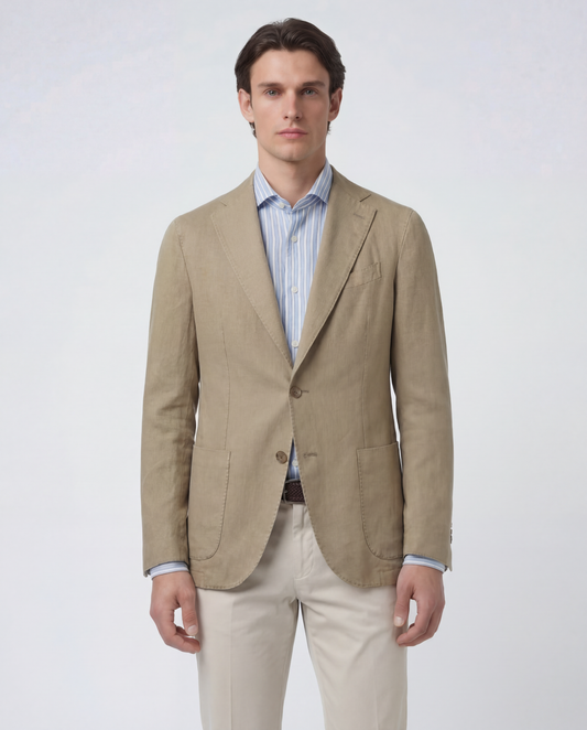 BLAZER TIERRA CON LINO L.B.M. 1911