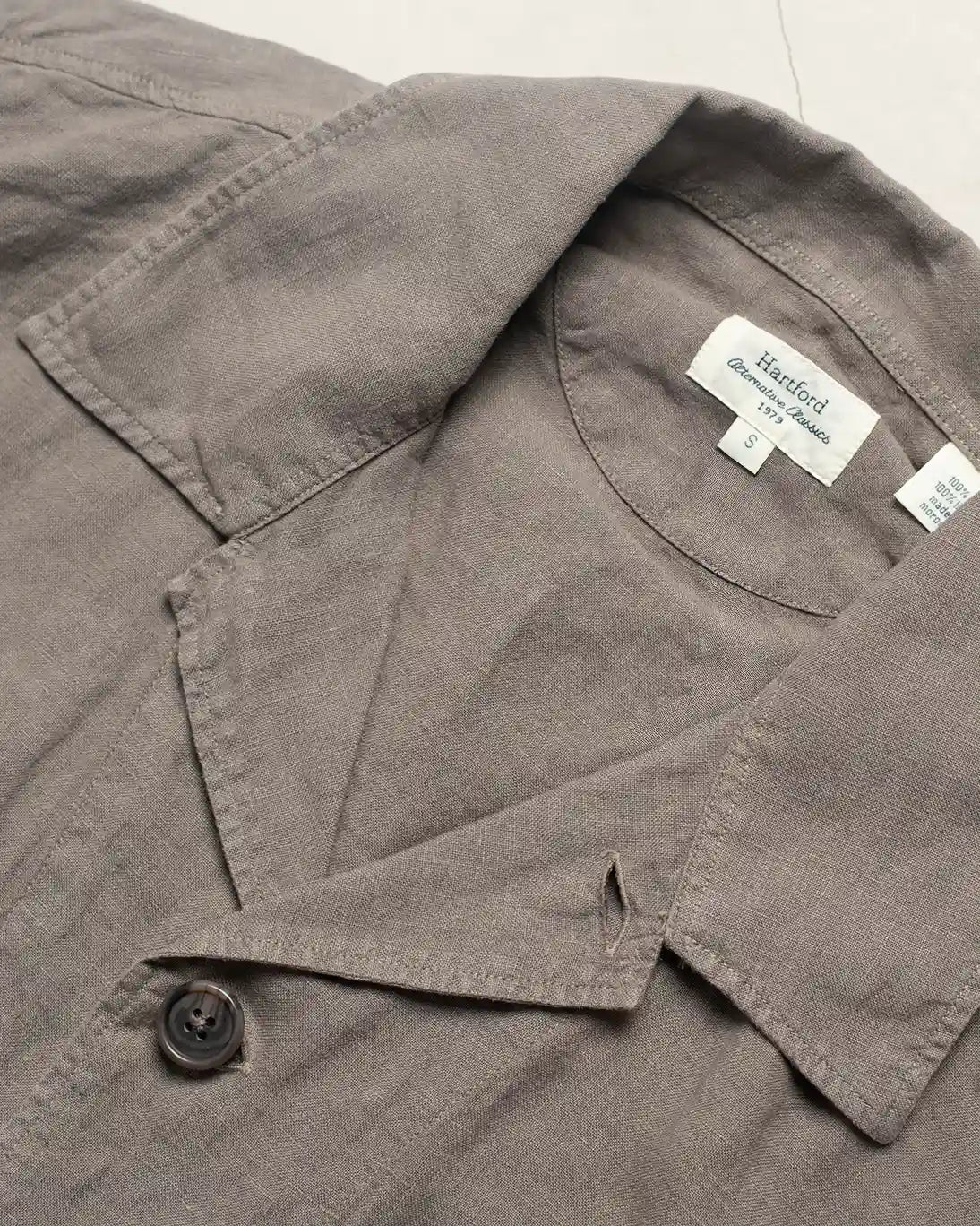 CHAQUETA DE LINO TOPO HARTFORD