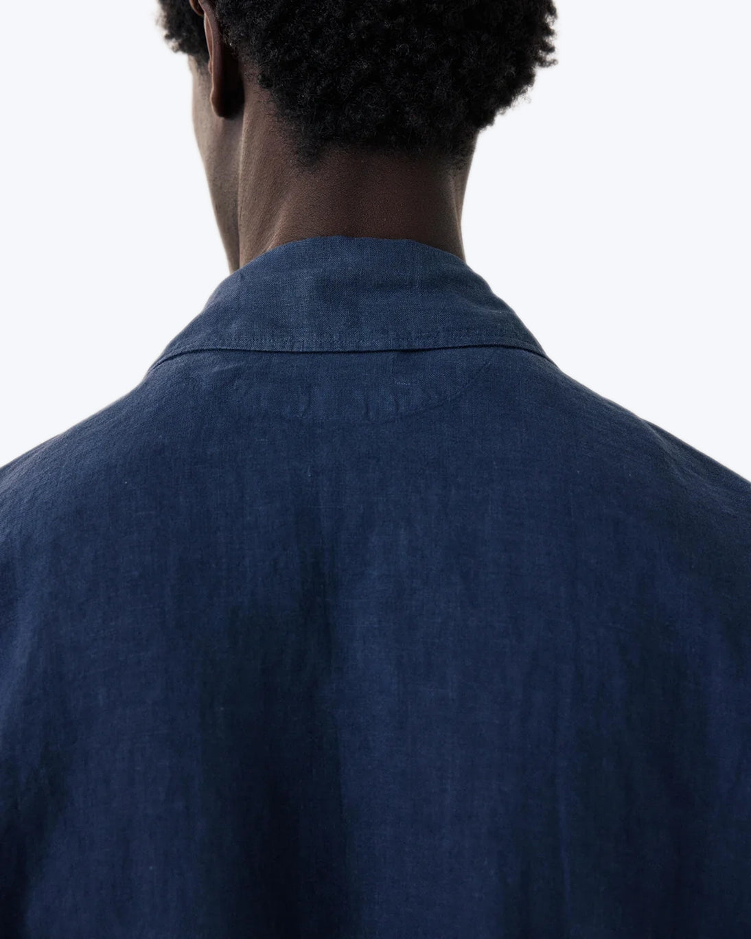 CHAQUETA DE LINO AZUL HARTFORD