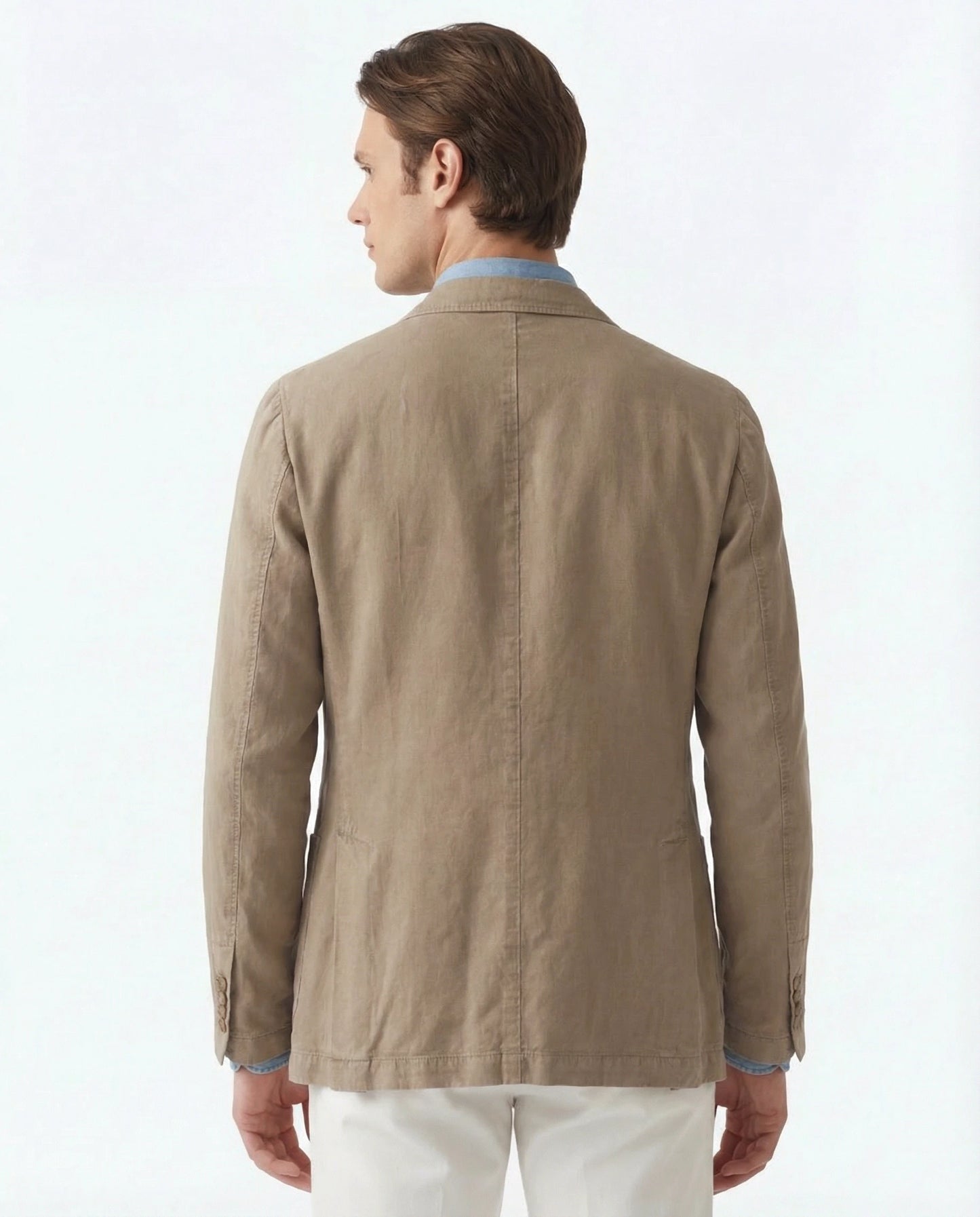BLAZER TOPO CON LINO SEVENTY
