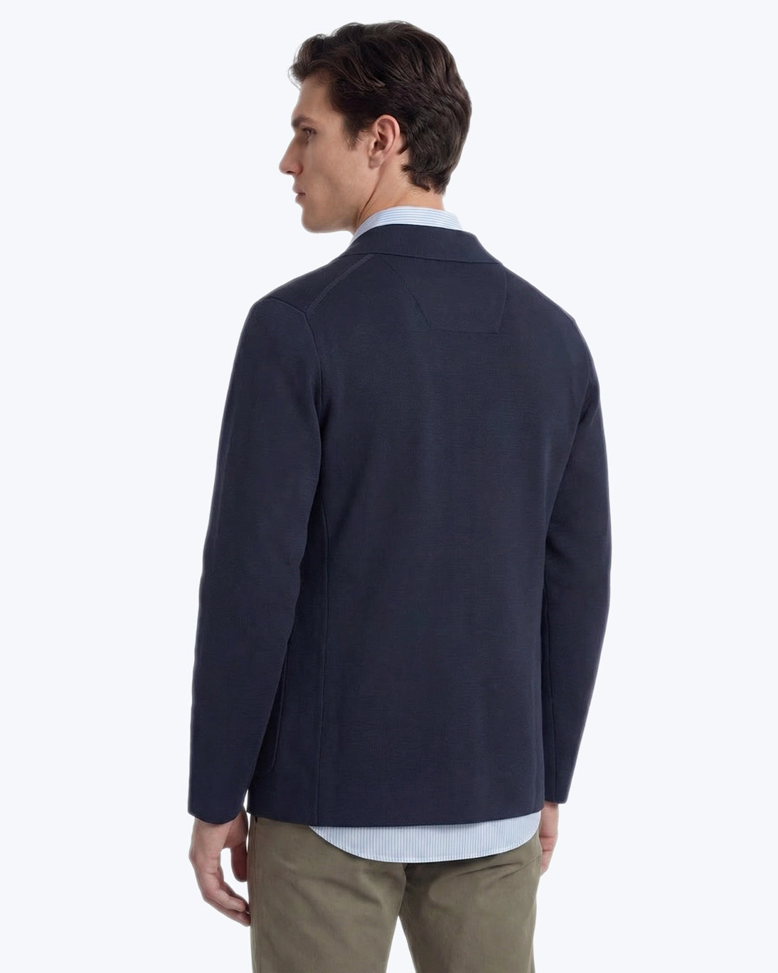 BLAZER DE PUNTO NAVY FILIPPO DE LAURENTIIS