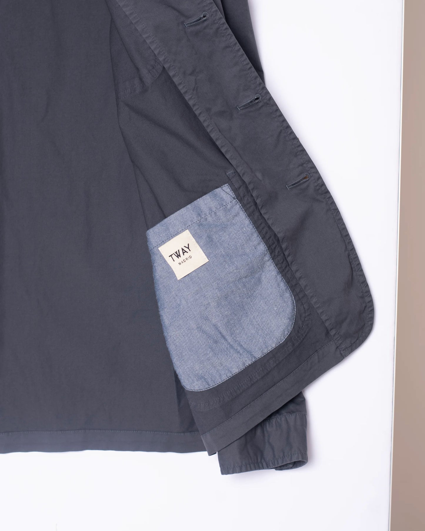 CHAQUETA KALEB AZUL TWAY